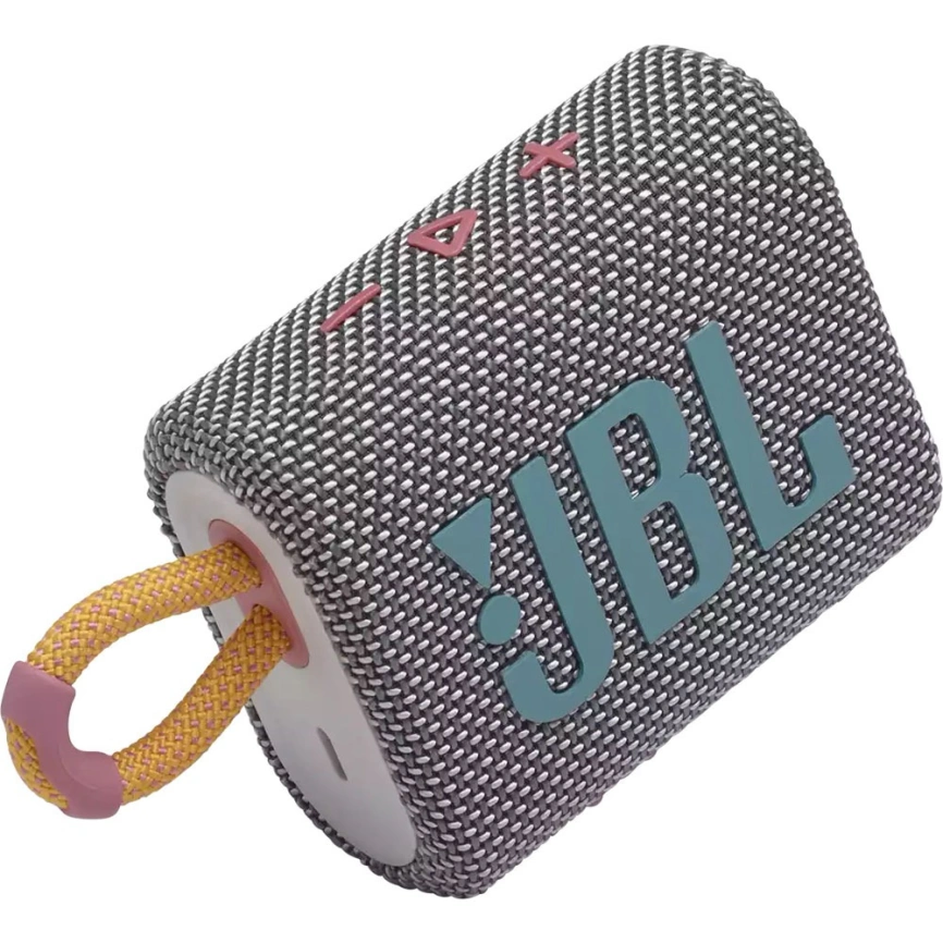 Портативная колонка JBL GO 3 Gray фото 4