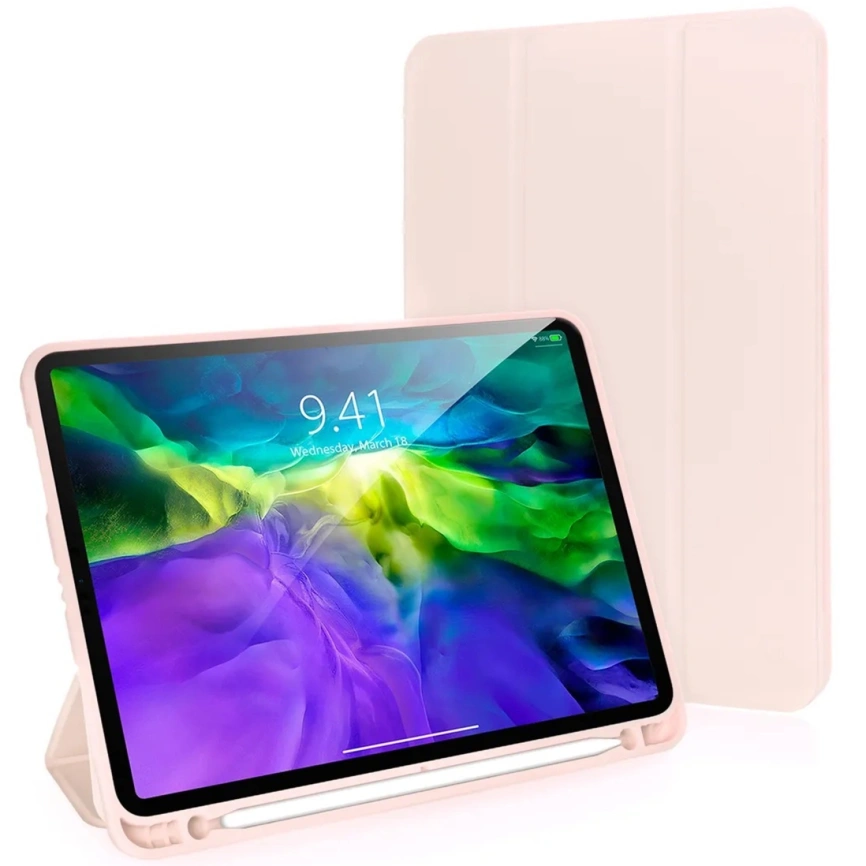Чехол Gurdini Milano Series для ipad Air 11 (2025) Pink Sand фото 1