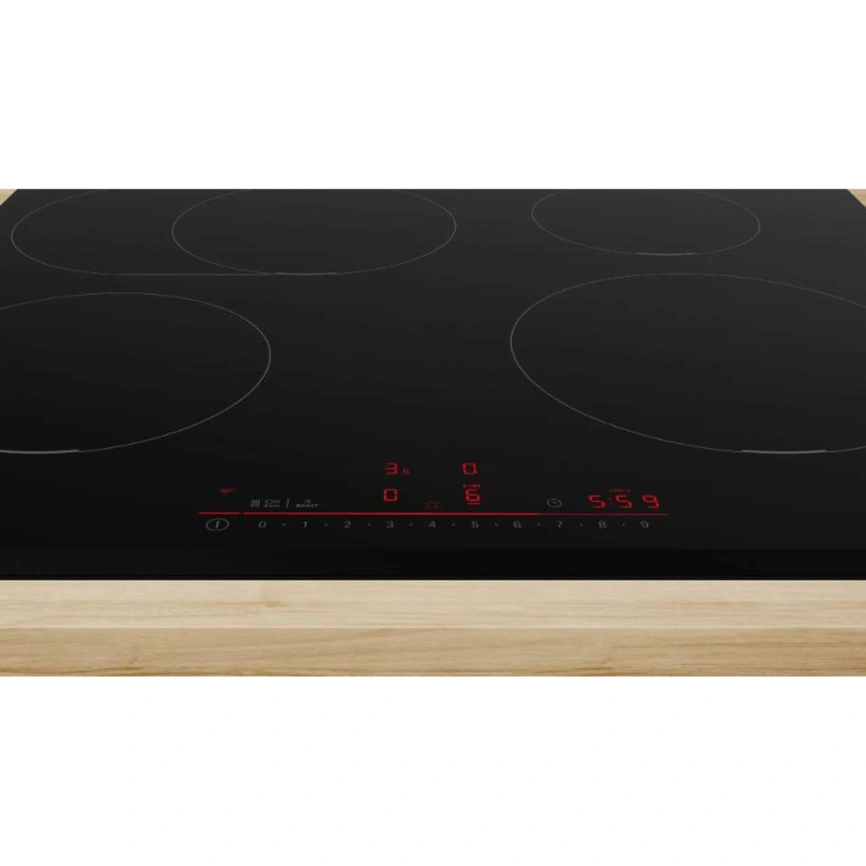 Индукционная варочная панель Bosch Serie 6 PIF631HB1E Black фото 2