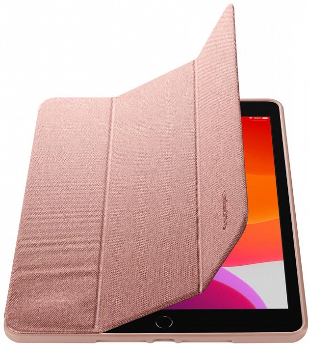 Чехол Spigen Case Urban Fit для iPad 10.2 2021 (ACS01061) Rose Gold фото 1