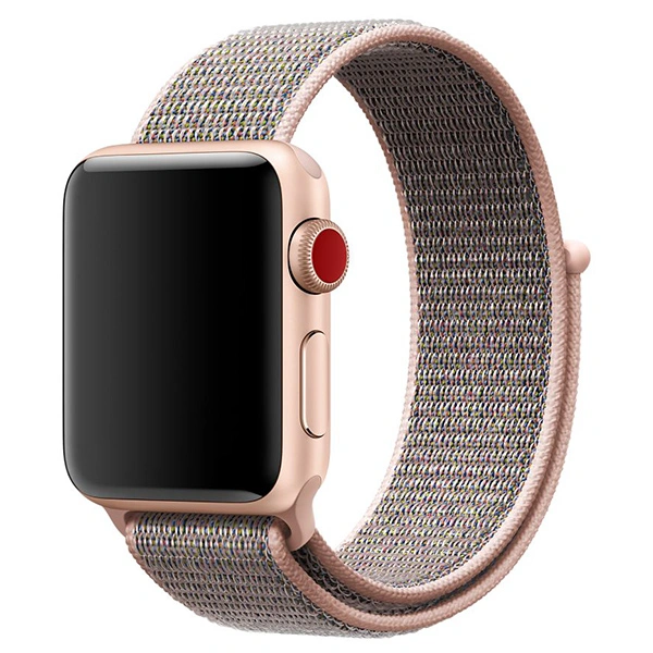 Ремешок Mokka Sport Loop для Apple Watch 42/44/45mm Pink Sand фото 2