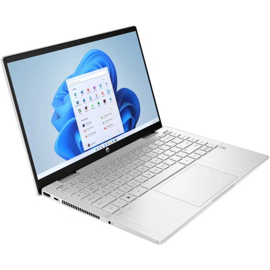 Ноутбук HP Pavilion x360 14-ek1015ci 14 FHD IPS/ i7-1355U/16Gb/512Gb SSD (84J78EA) Silver фото 3