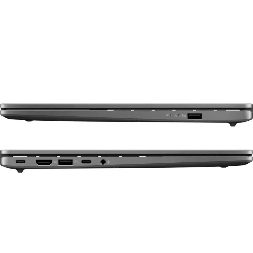 Ноутбук ASUS VivoBook S 14 S3407CA-LY097 14 IPS/ i5-225H Ultra/16GB/512GB SSD (90NB16J2-M00760) Matte Gray фото 7
