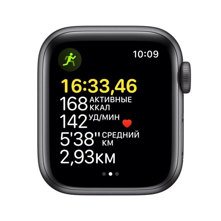 Смарт-часы Apple Watch Series SE GPS 40mm Space Gray/Midnight (Серый космос/Черный) Sport Band (MKQ13RU/A) фото 6