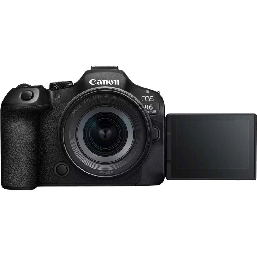 Фотоаппарат Canon EOS R6 Mark III Kit RF 24-105mm IS STM Black фото 5