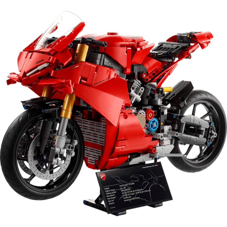Конструктор LEGO Technic Ducati Panigale V4 S Motorcycle 42202 фото 2