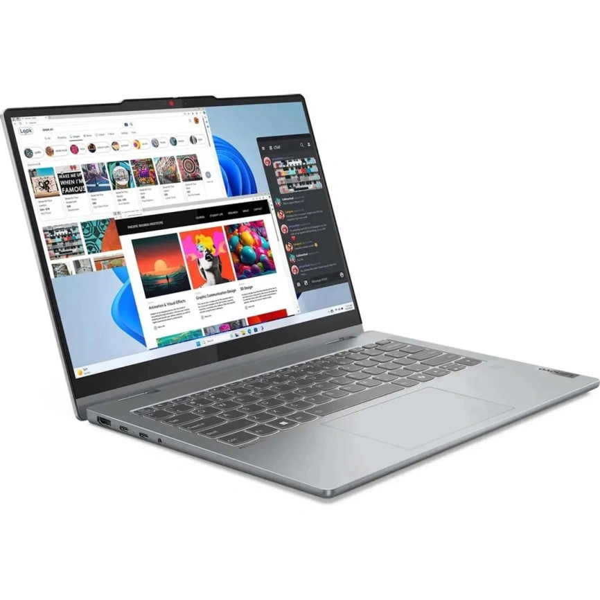 Ноутбук Lenovo IdeaPad 5 16AHP9 16 OLED/ R5-8645HS/16Gb/512Gb SSD (83DS003XRK) Luna Grey фото 3