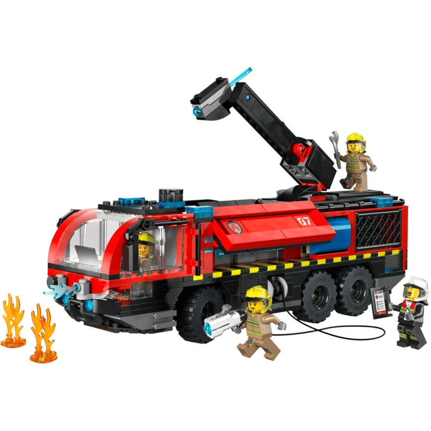 Конструктор LEGO City Airport Fire Truck 60499 фото 6