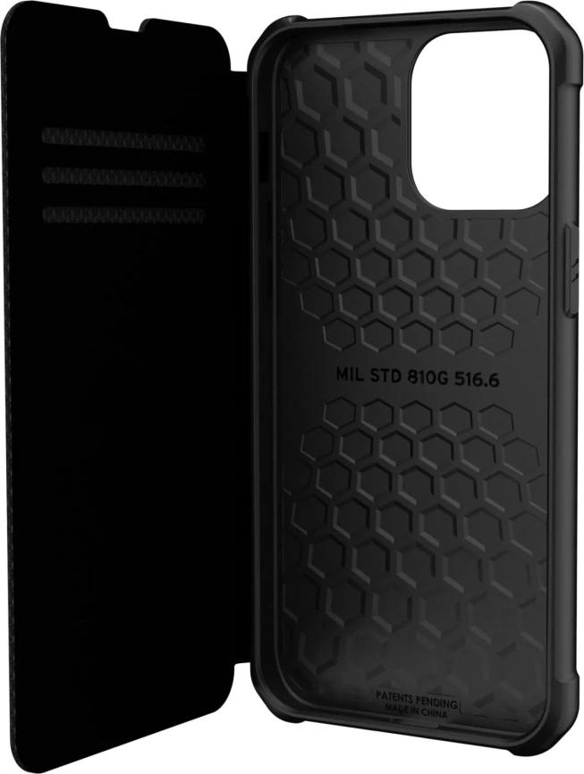 Чехол UAG Metropolis Folio для iPhone 13 Pro Max ( 113166113940) Kevlar Black фото 1