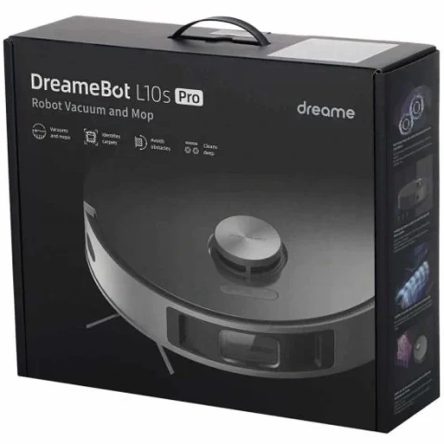 Робот-пылесос Dreame L10S Pro Black EAC (RLS6L) фото 8