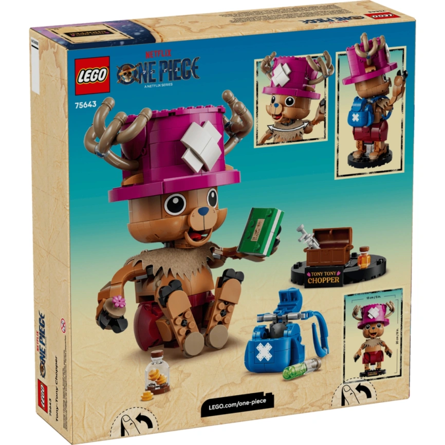 Конструктор LEGO One Piece Tony Tony Chopper 75643 фото 7