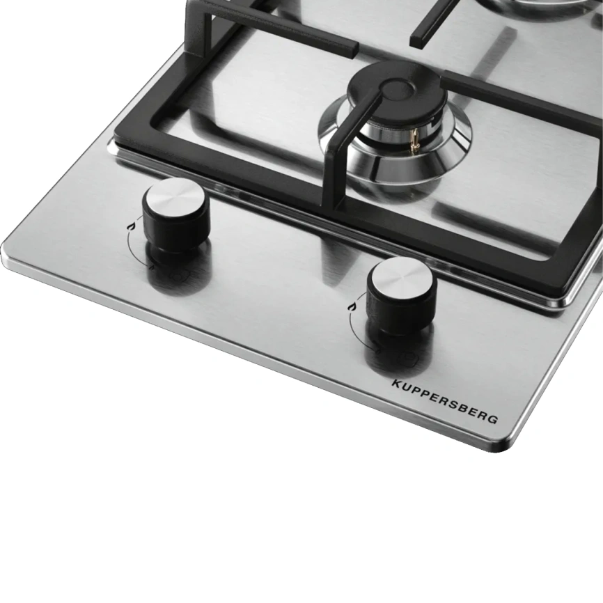 Газовая варочная панель Kuppersberg TS 38 X Stainless Steel фото 2