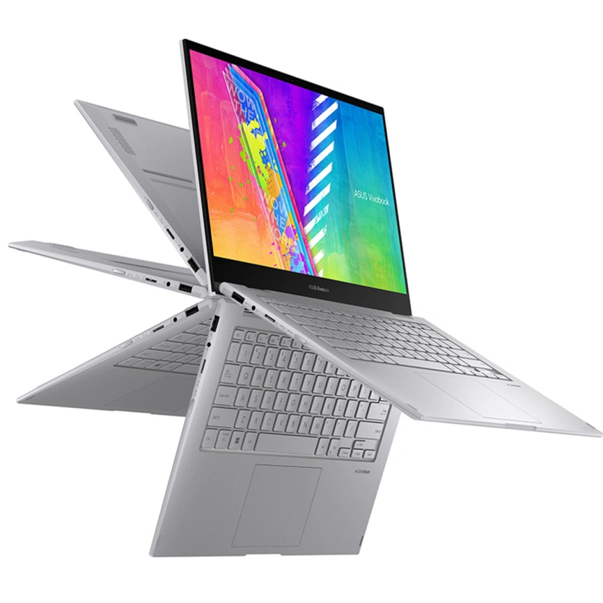 Ноутбук ASUS Vivobook Go 14 Flip TP1401KA-EC022W 14 FHD IPS/ Pen-N6000/8GB/256GB SSD (90NB0W43-M002W0) Cool Silver фото 2