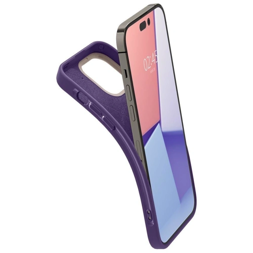 Чехол Spigen Cyrill UltraColor MagSafe для iPhone 14 Pro (ACS05490) Violet фото 2