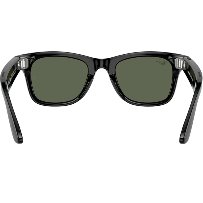 Умные очки Ray-Ban Wayfarer Matte Black/Transitions (RW4006) L Graphite Green фото 3