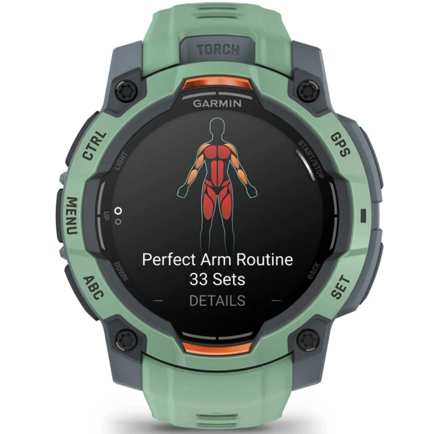 Смарт-часы Garmin Instinct 3 45mm Amoled Neo Tropic (010-02936-01) фото 8