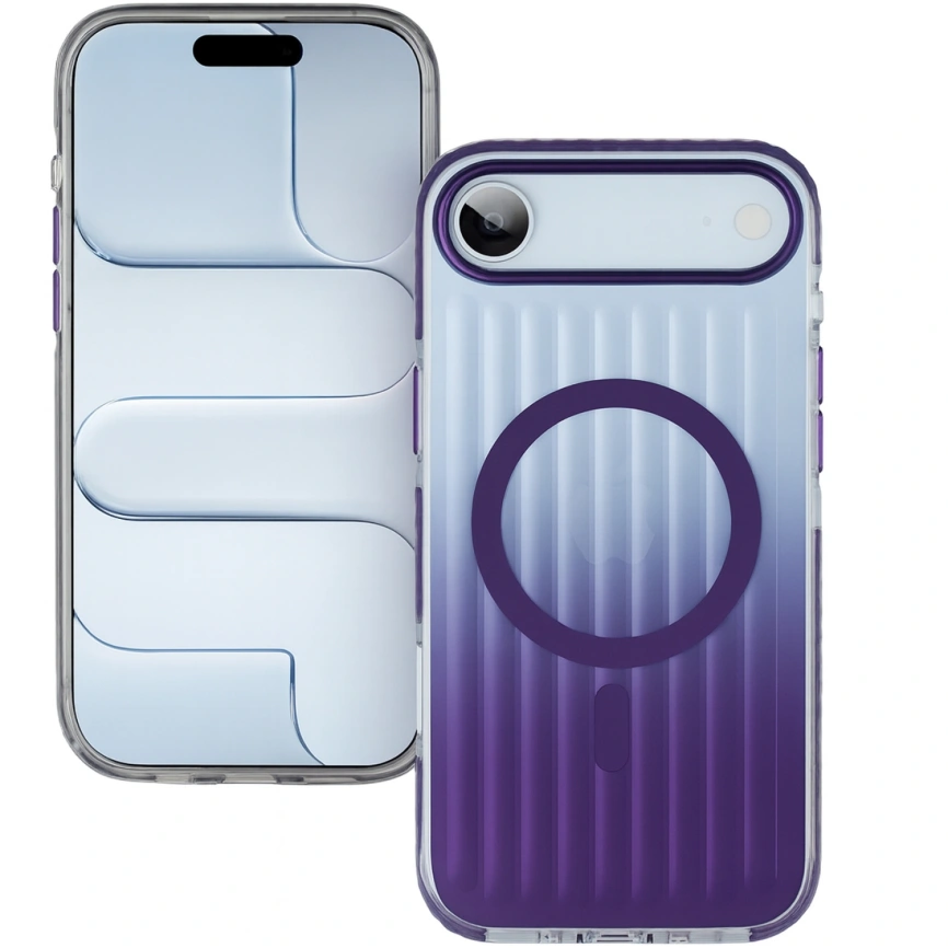 Чехол Gurdini Ocean Case Transparent для iPhone Air Purple фото 1