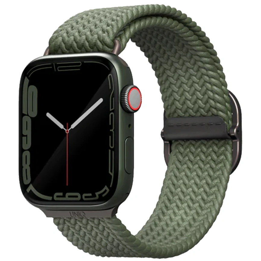 Ремешок Uniq Aspen Design Strap Braided для Apple Watch 38/40/41 Green фото 4