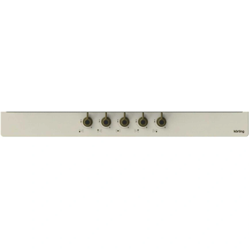 Газовая варочная панель Korting HG 945 CTRB Ivory фото 5