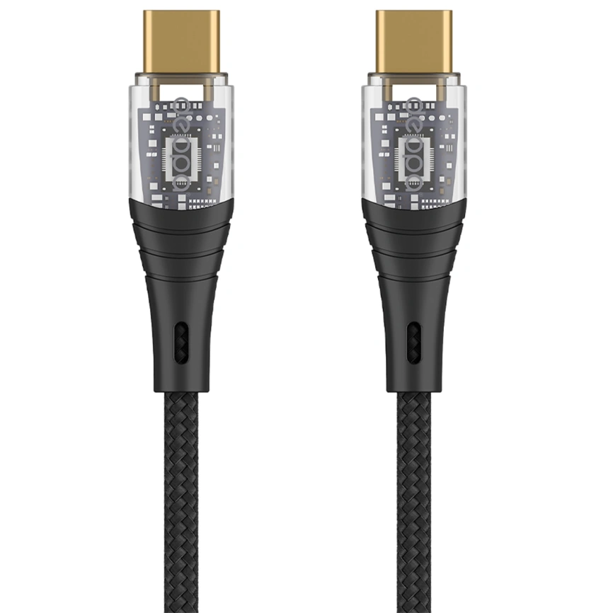 Кабель Deppa USB-C/USB-C 60W 1m 72502 фото 1