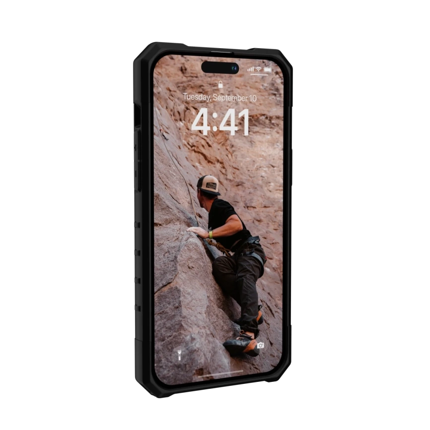 Чехол UAG Pathfinder SE для iPhone 14 Pro Black Midnight Camo фото 9