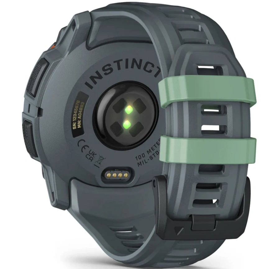 Смарт-часы Garmin Instinct 3 50mm Amoled Neo Tropic with Twilight Band (010-03020-01) фото 2