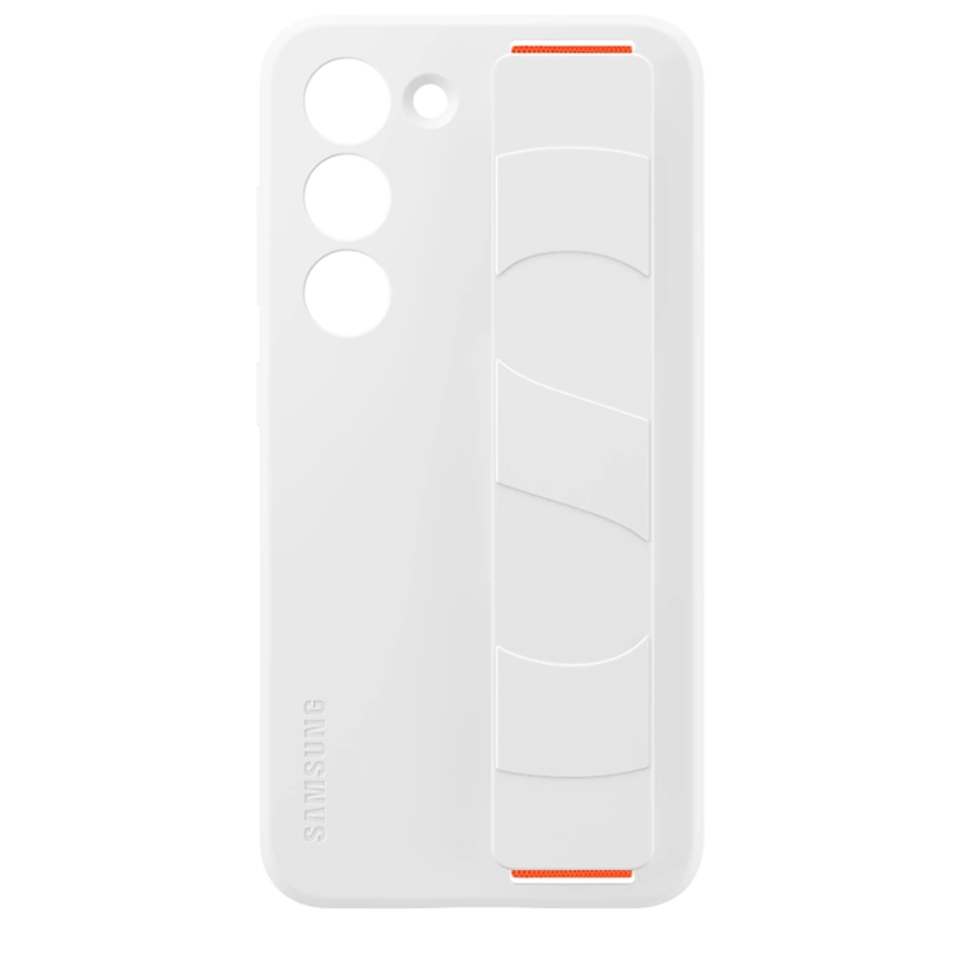 Чехол Samsung Silicone Grip Case для Galaxy S23 White фото 1