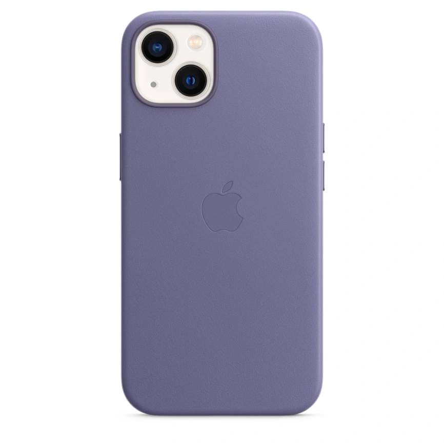 Кожаный чехол Apple MagSafe для iPhone 13 Сиреневая глициния фото 8