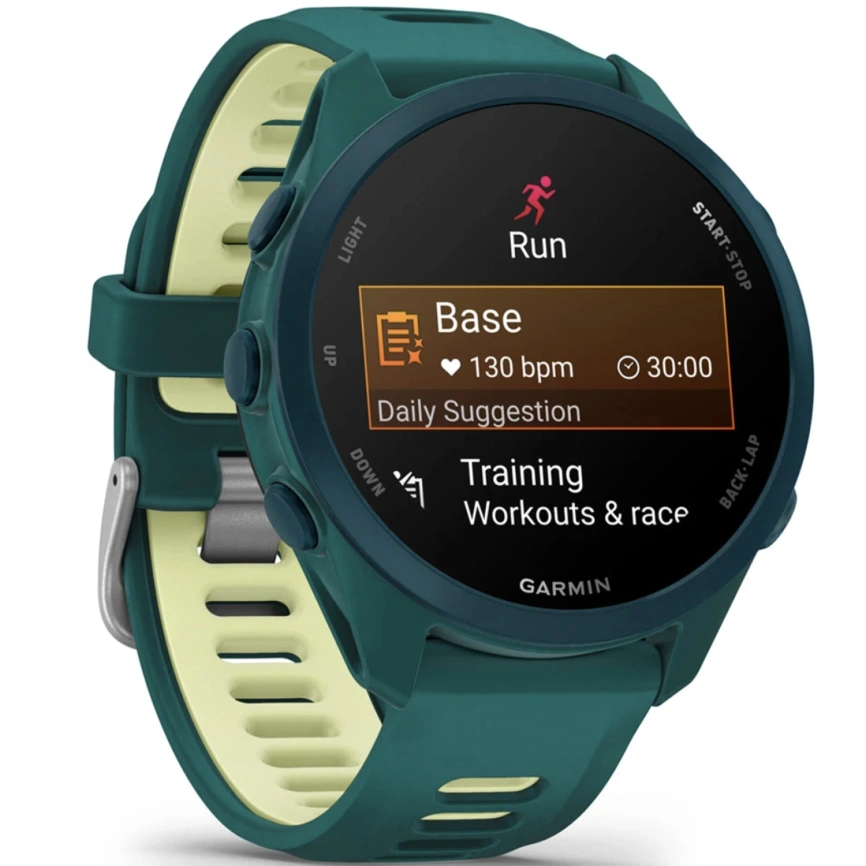 Смарт-часы Garmin Forerunner 170 Music (010-03920-12) Teal Green/Citron фото 2
