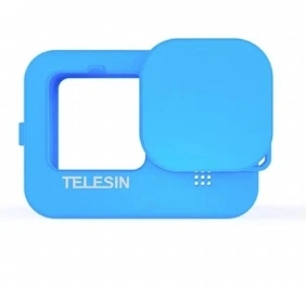 Силиконовый чехол Telesin для GoPro HERO 9 Black (GP-HER-041-BL) Blue фото 1