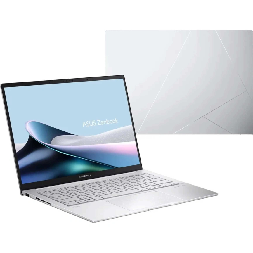 Ноутбук ASUS Zenbook 14 UX3405MA-QD1017 14 FHD OLED/ i9-185H Ultra/32GB/512GB SSD (90NB11R2-M01UC0) Foggy Silver фото 5