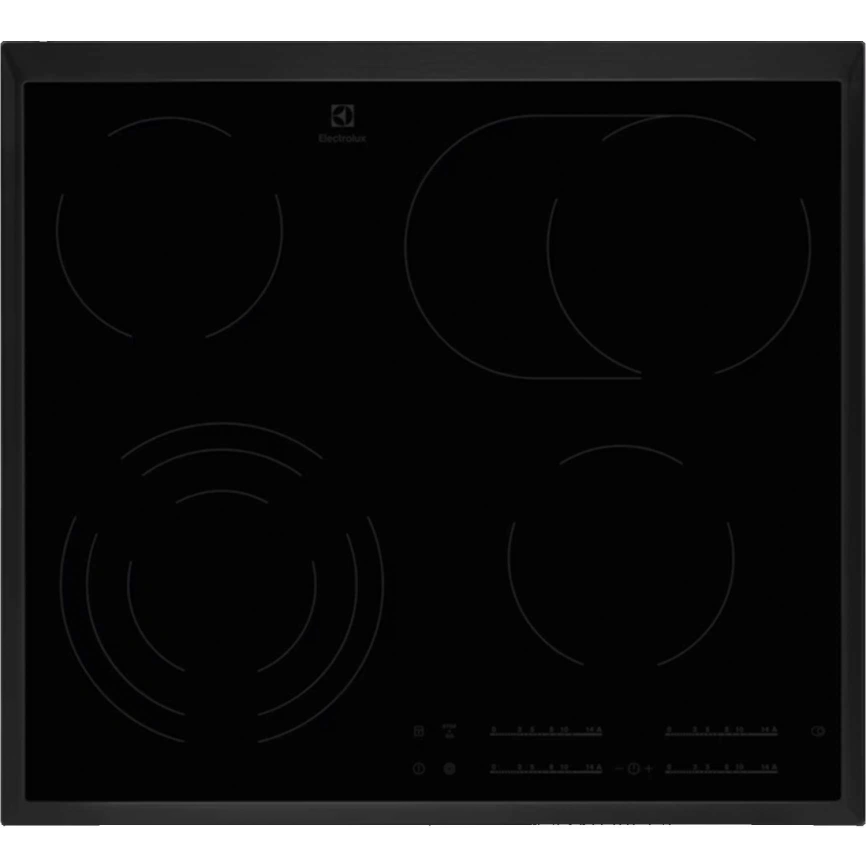 Электрическая варочная панель Electrolux EHF46547XK Black фото 1