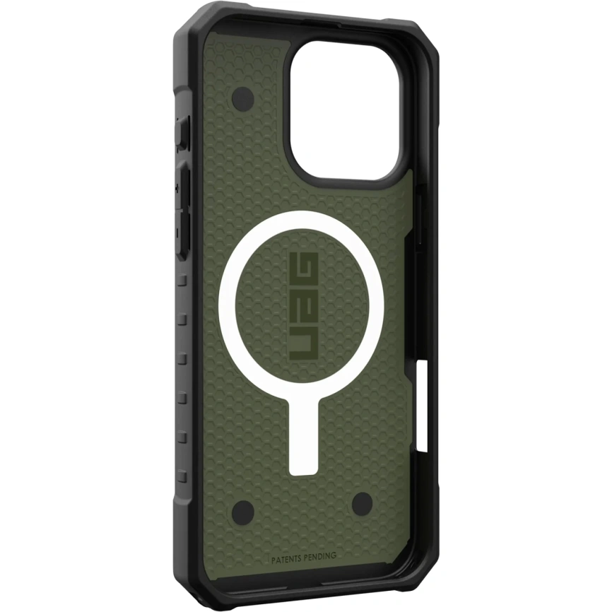Чехол UAG MagSafe Pathfinder для iPhone 16 Pro Olive Drab фото 2