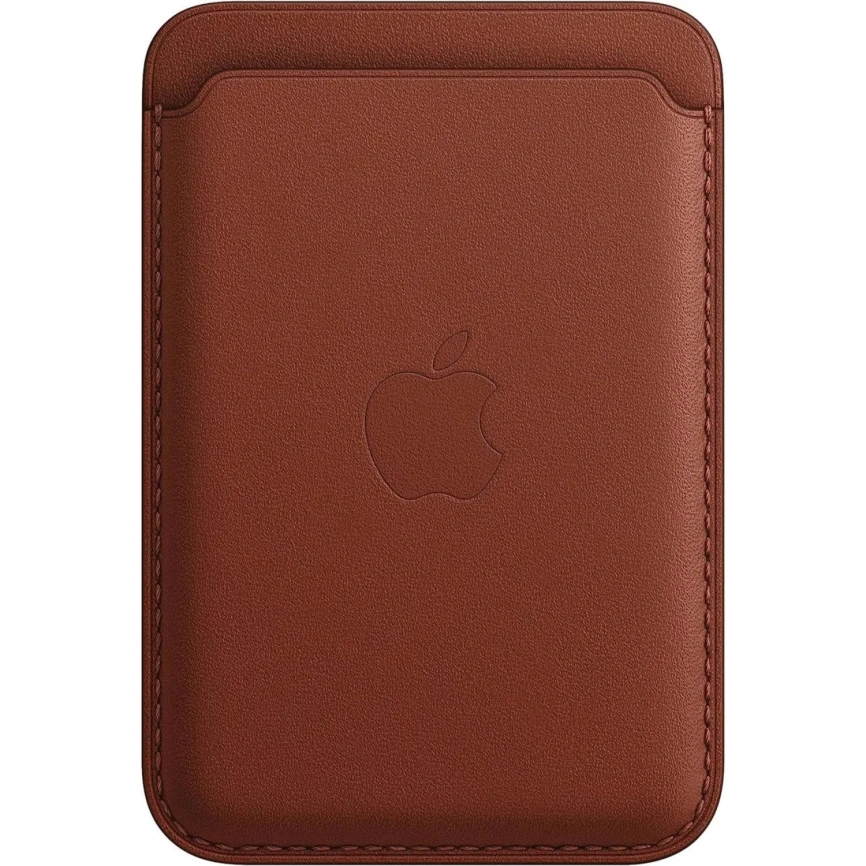 Картхолдер Apple iPhone Leather Wallet with MagSafe Umber (MPPX3) фото 1