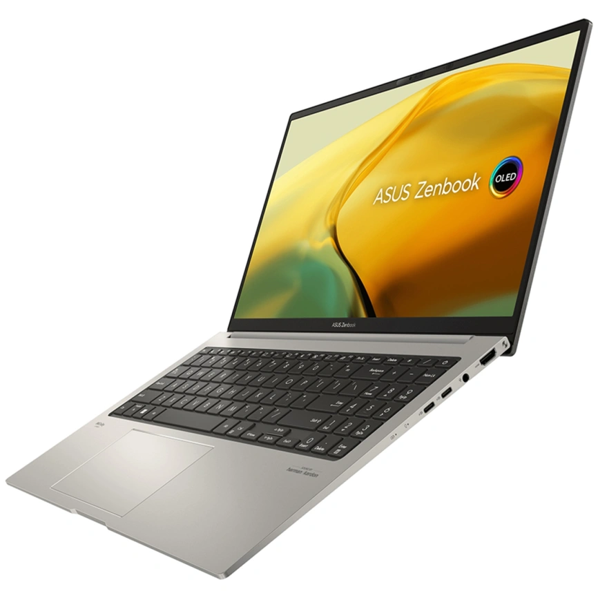 Ноутбук ASUS Zenbook 15 UM3504DA-MA197 15.6 2.8K OLED/ R5-7535U/16GB/512GB SSD (90NB1163-M007B0) Basalt Grey фото 3