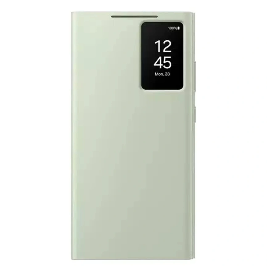Чехол-книжка Samsung Smart View Wallet Case для S24 Ultra Light Green фото 1