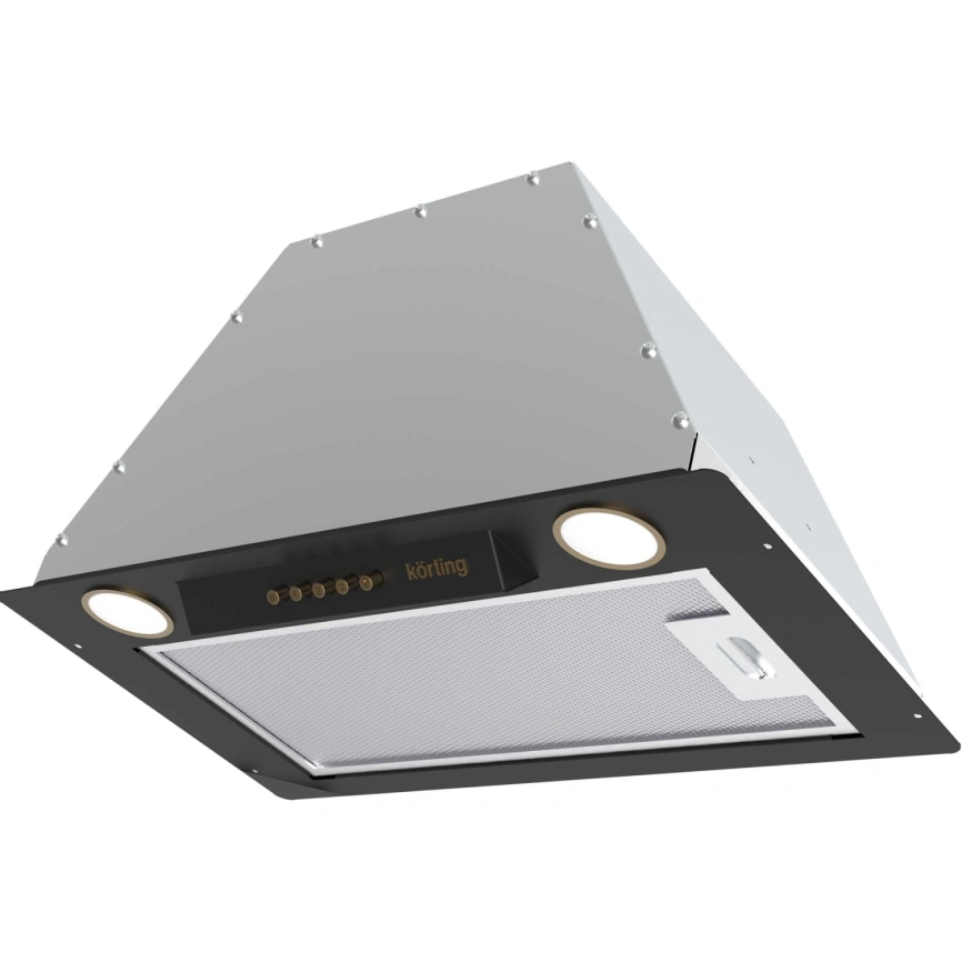 Встраиваемая вытяжка Korting KHI 6631 RN Black фото 1