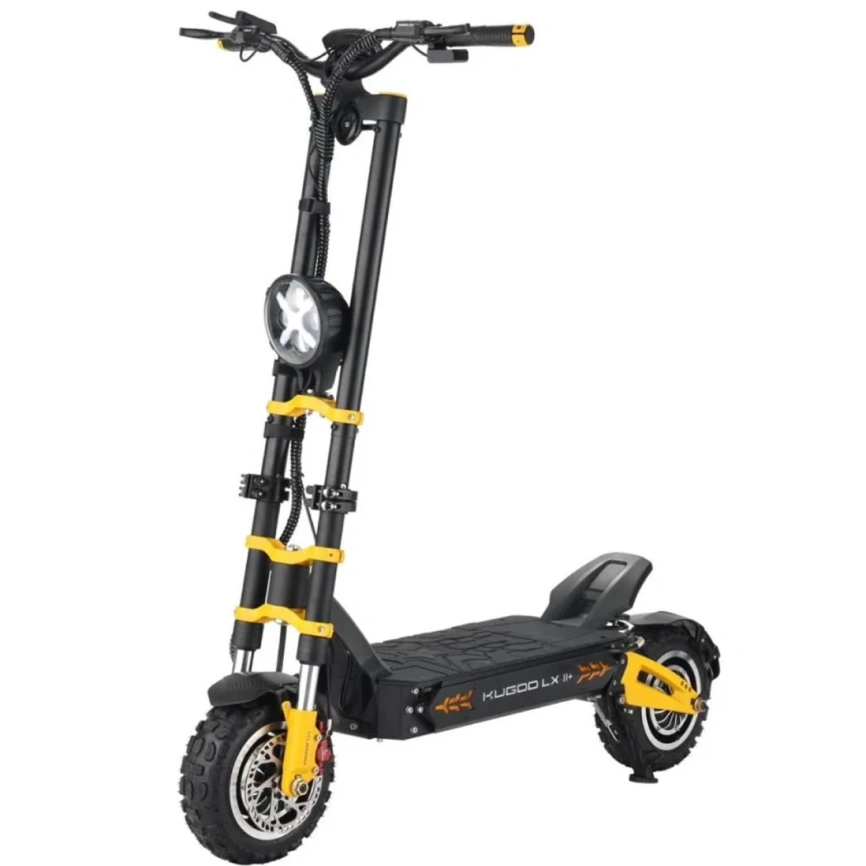 Электросамокат Kugoo Kirin LX 11 Plus Black фото 1