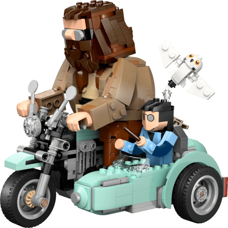Конструктор LEGO Harry Potter Hagrid & Harry's Motorcycle Ride 76443 фото 2