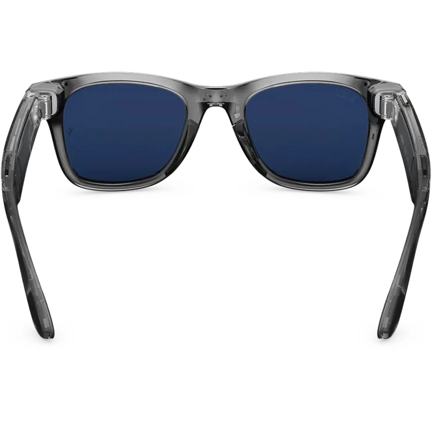 Умные очки Ray-Ban Wayfarer (Gen 2) Shiny Transparent Grey L Clear to Sapphire Transitions фото 4