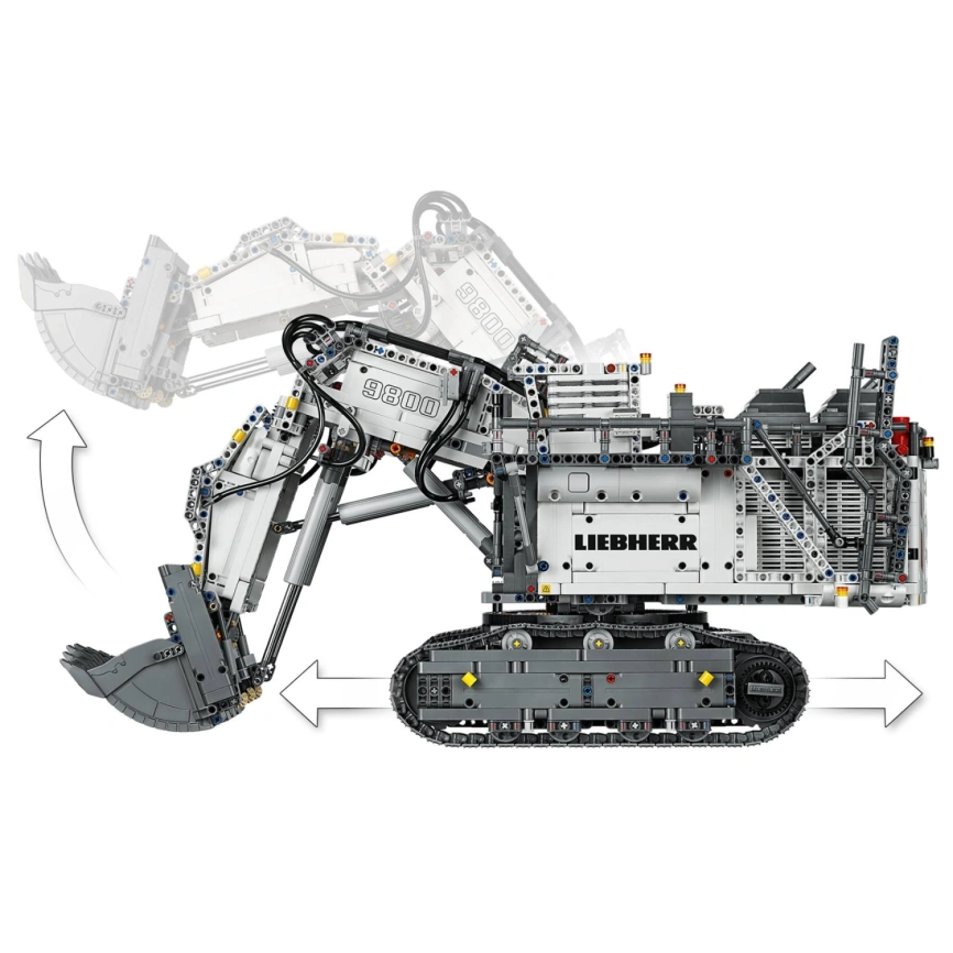 Конструктор LEGO Technic Liebherr R 9800 Excavator 42100 фото 6