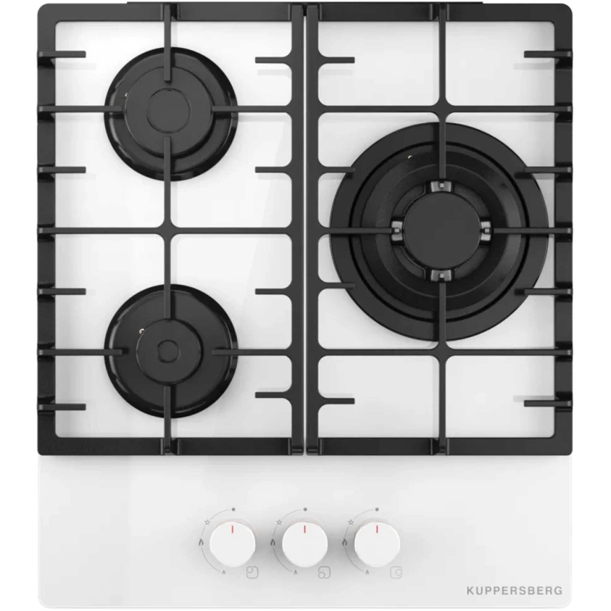 Газовая варочная панель Kuppersberg FG 46 W White фото 1