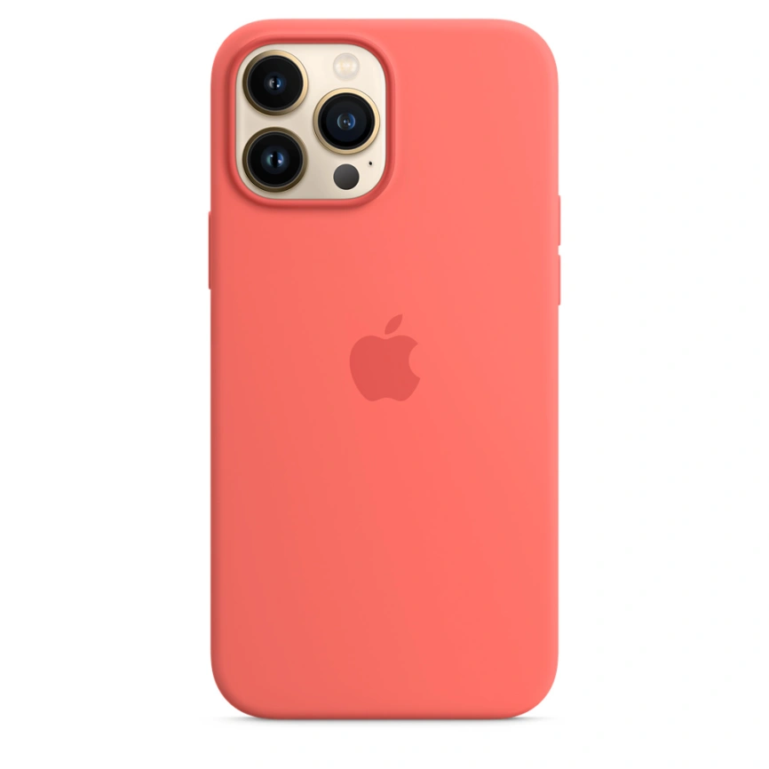 Силиконовый чехол Apple MagSafe для iPhone 13 Pro Max Pink Pomelo фото 1