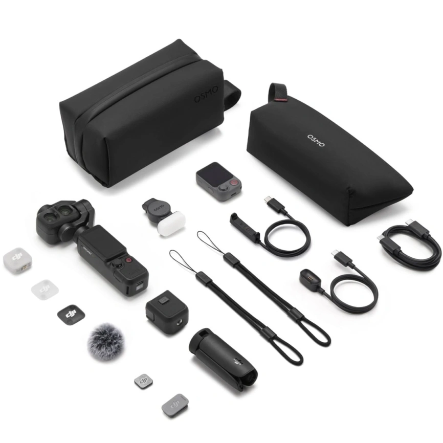 Экшн-камера DJI Osmo Pocket 4P Vlog Combo Black фото 3