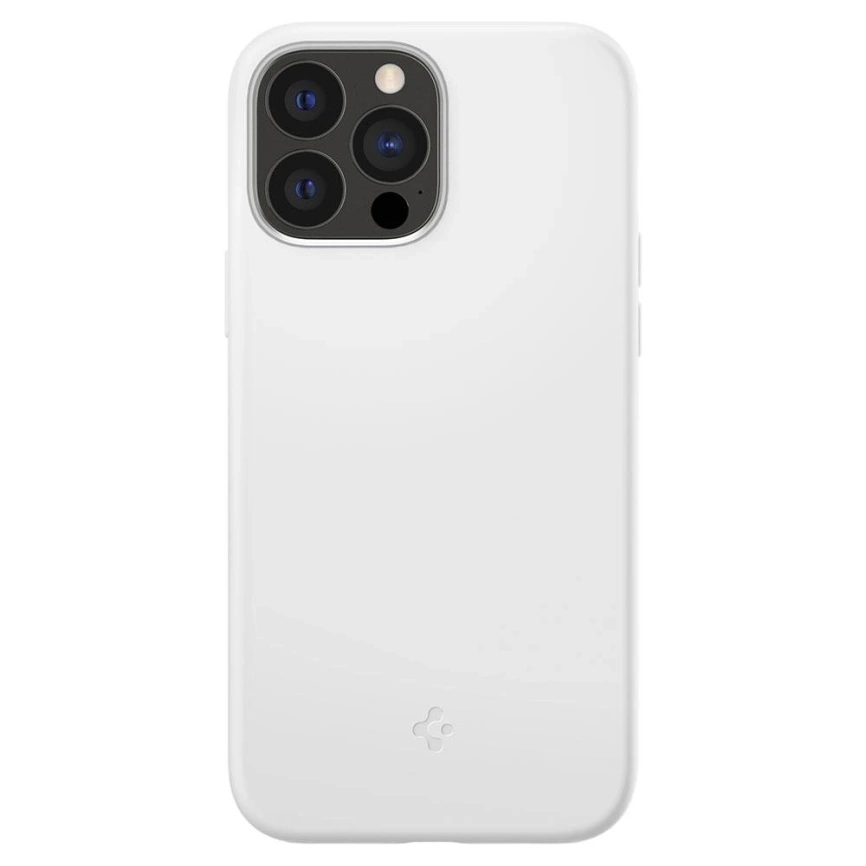 Чехол Spigen Silicone Fit для iPhone 13 Pro Max (ACS03229) White фото 5