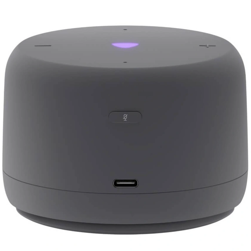 Умная колонка Яндекс Станция Лайт 2 (без часов) Графит фото 2