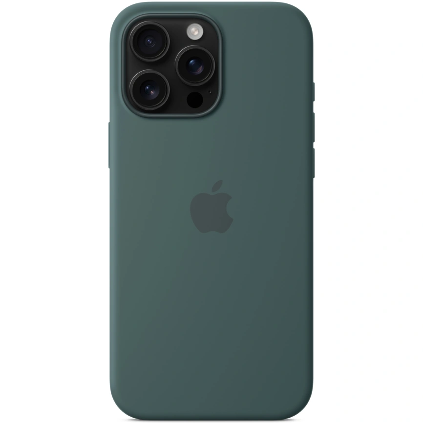 Чехол Apple Silicone Case with MagSafe для iPhone 16 Pro Max Lake Green фото 3