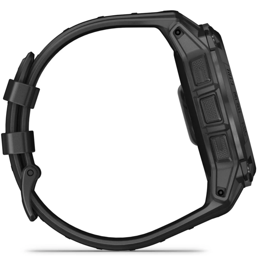 Смарт-часы Garmin Instinct 3 50mm Solar Tactical Edition Black with Black Band (010-02935-50) фото 5