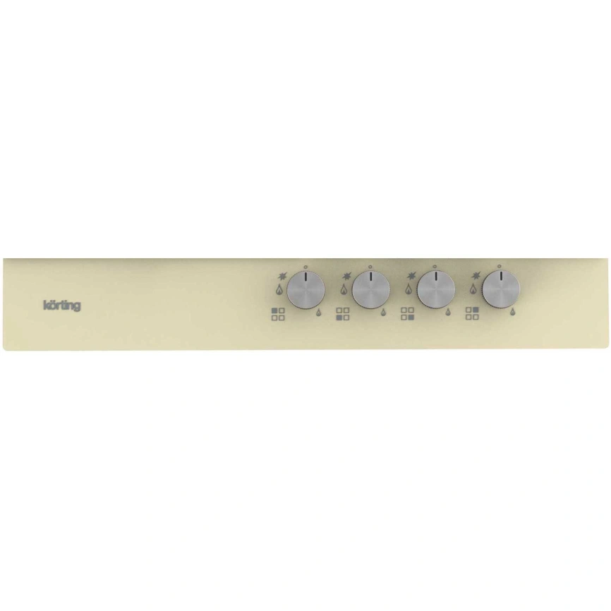 Газовая варочная панель Korting HGG 6722 CTB Beige фото 5