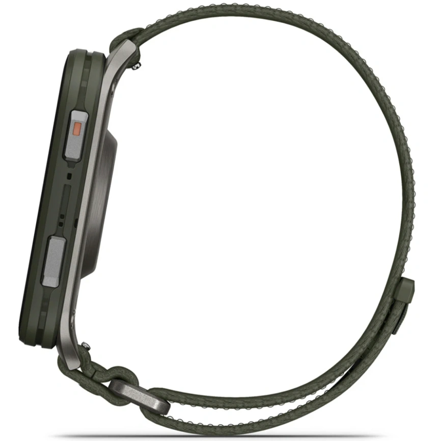 Смарт-часы Garmin Venu X1 Moss with Titanium Caseback and Moss ComfortFit Nylon Band (010-02980-03) фото 2